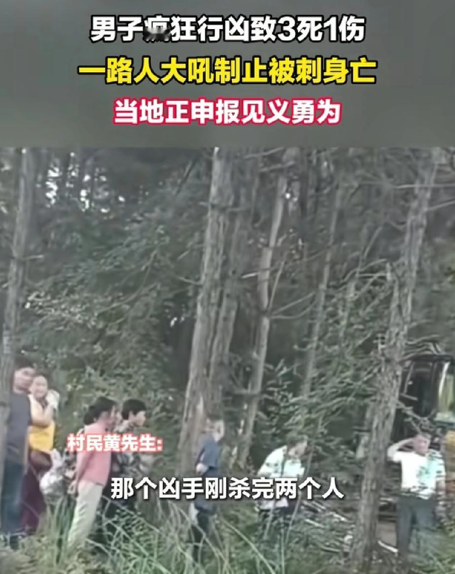 湖南东安3死1伤，嫌犯坐牢多年刚放出，与邻居家仅有小矛盾。杀死2人后，被正义研究