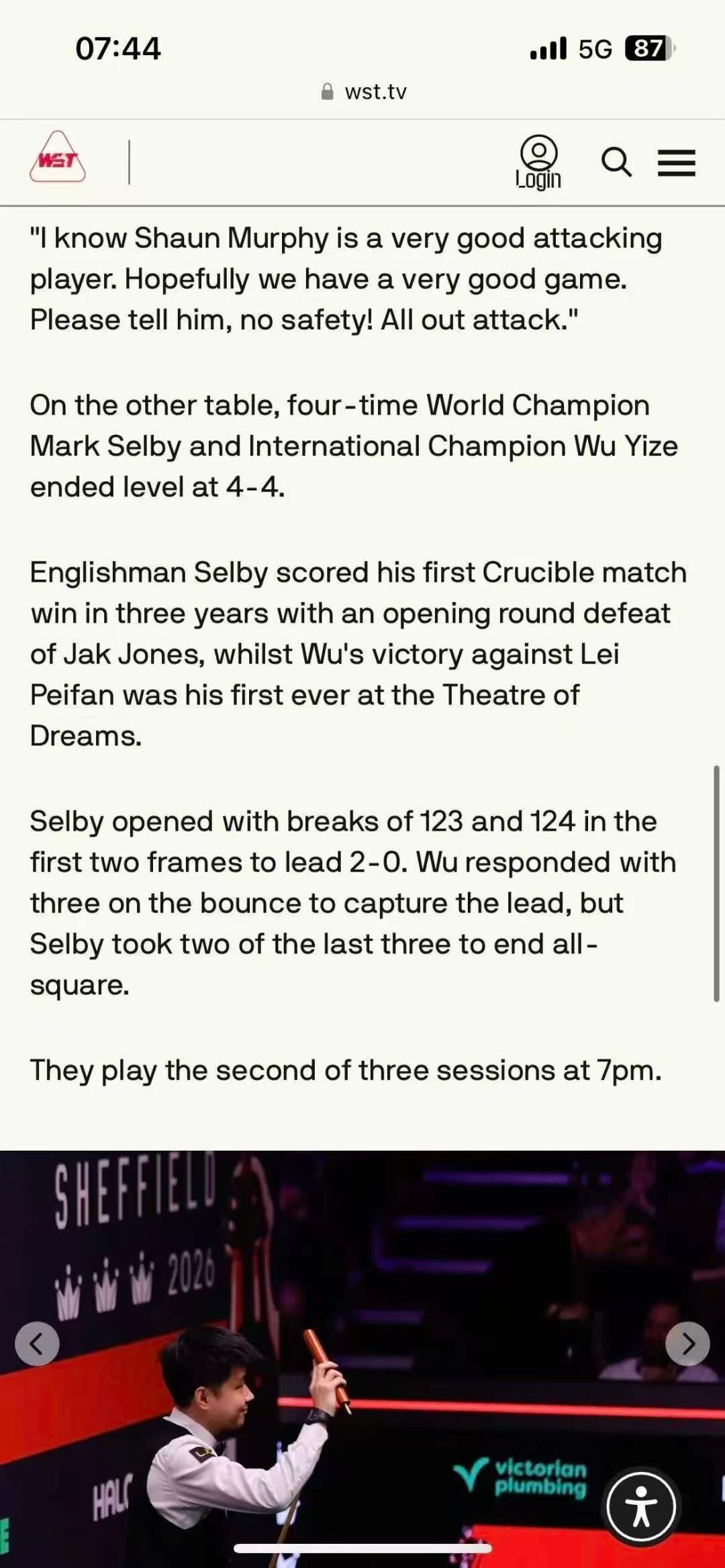 还真说了，赵心童和墨菲喊话，要玩就玩开心一点，咱们不要打安全球，全力进攻如何？