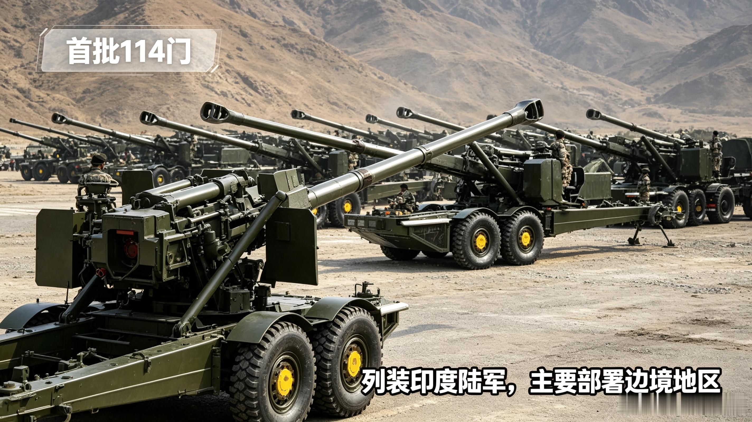 达努什，是印度在瑞典博福斯FH‑77B基础上，重新研发的国产155毫米45倍径牵