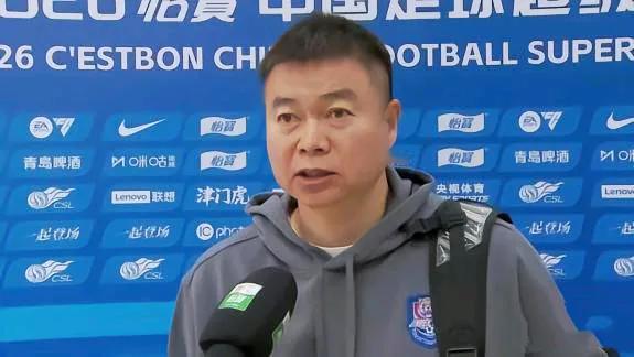 天津津门虎主帅于根伟透露了能够客场赢下北京国安队的原因。在客场4-2力克北京国