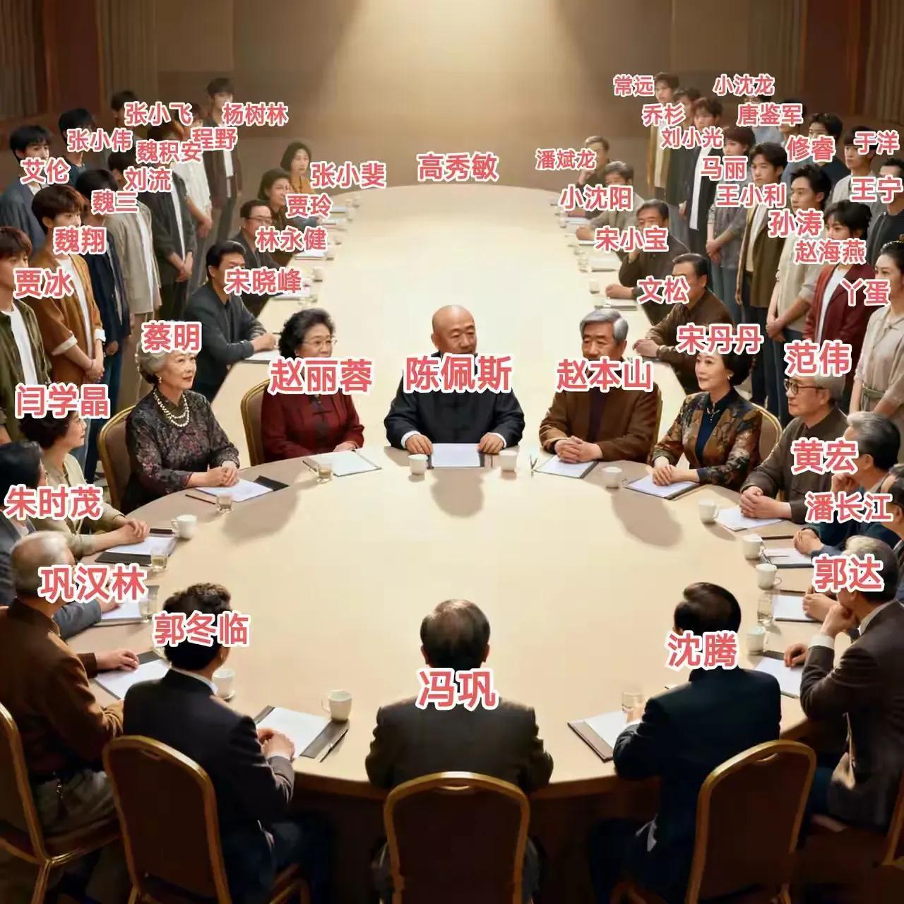 小品演员座次排位，陈佩斯坐C位有反对的吗