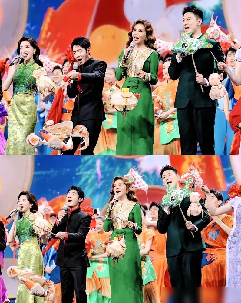 几个天天念新闻稿的主持人，一开口就把砸大钱请小鲜肉对口型的各大晚会按在地上摩擦。