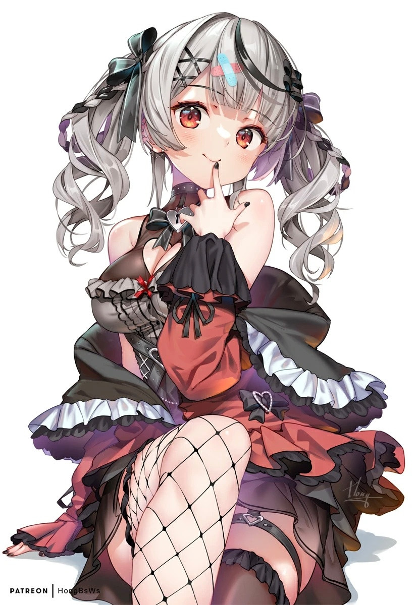 动漫动漫壁纸一组活力满满的少女插画。​​​