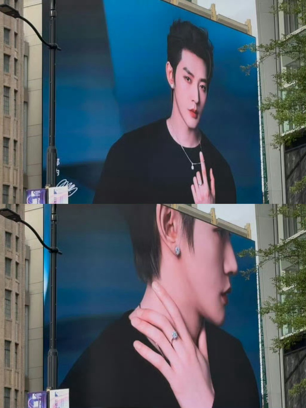 邓为💎线下物料全面铺满，大钻石永远记得钻姐！广州打卡大军已就位，这波排面拉满了