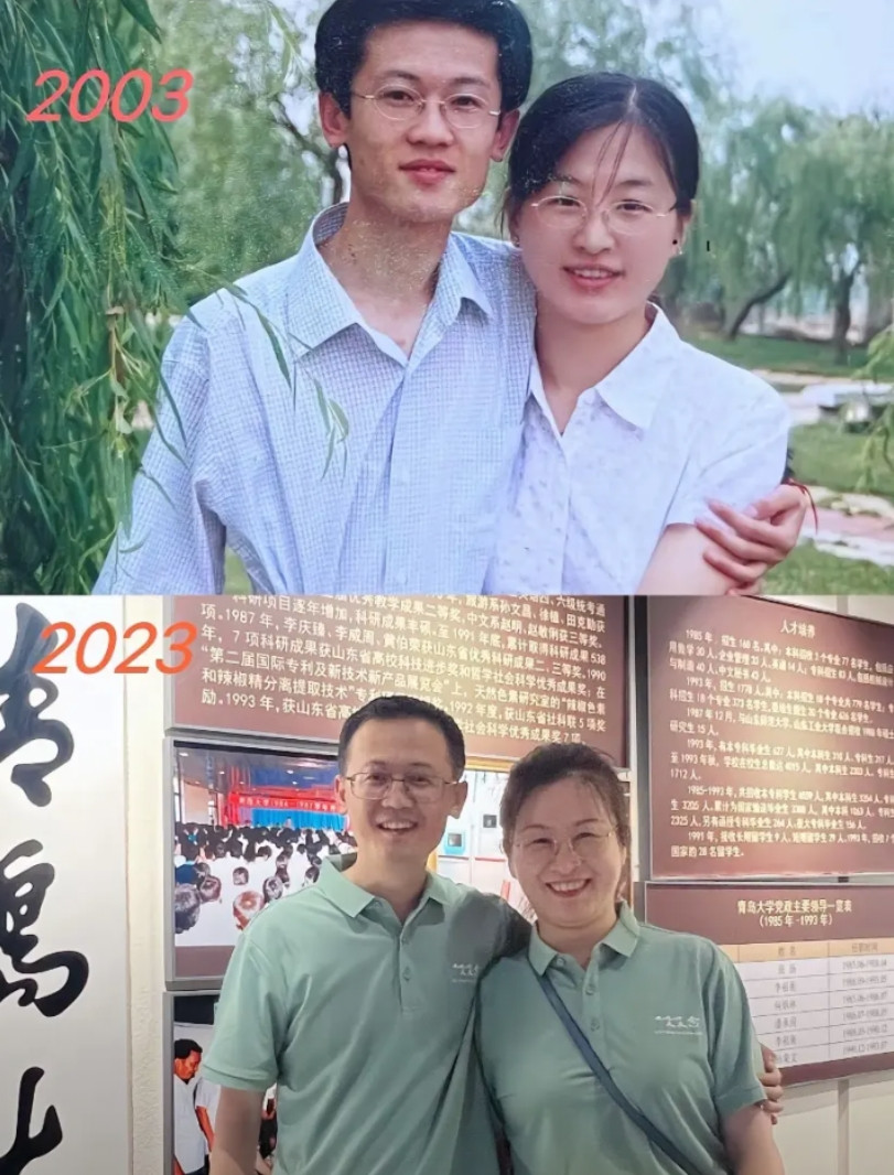 一个头发短了，一个腰带短了。