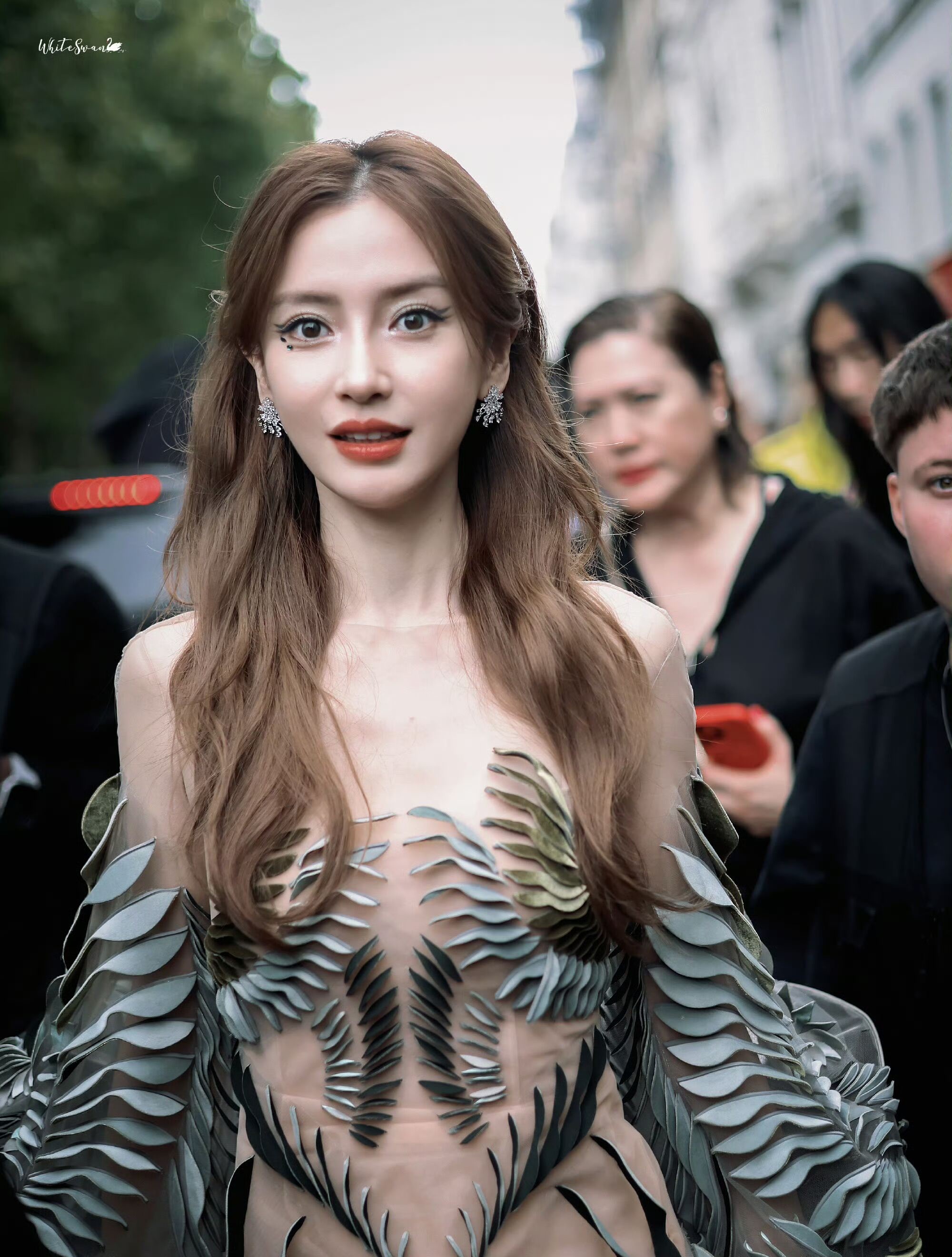 杨颖，求你了，你还是退出娱乐圈吧看了杨颖出席巴黎时装周我的天都塌了杨