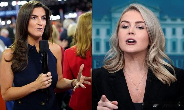 美国有线电视新闻网（CNN）主持人凯特兰·柯林斯称赞卡洛琳·莱维特在去年的中东访