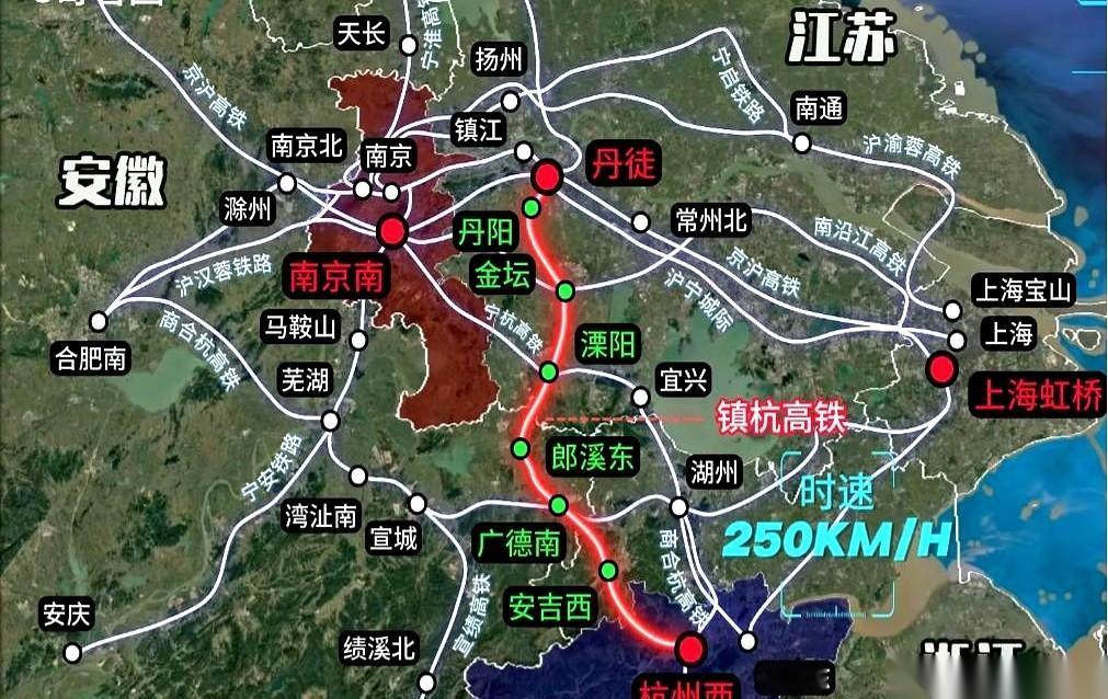 从丹阳，到金坛，再到溧阳。穿过郎溪、广德、安吉。最后，直抵杭州西！讲真，就