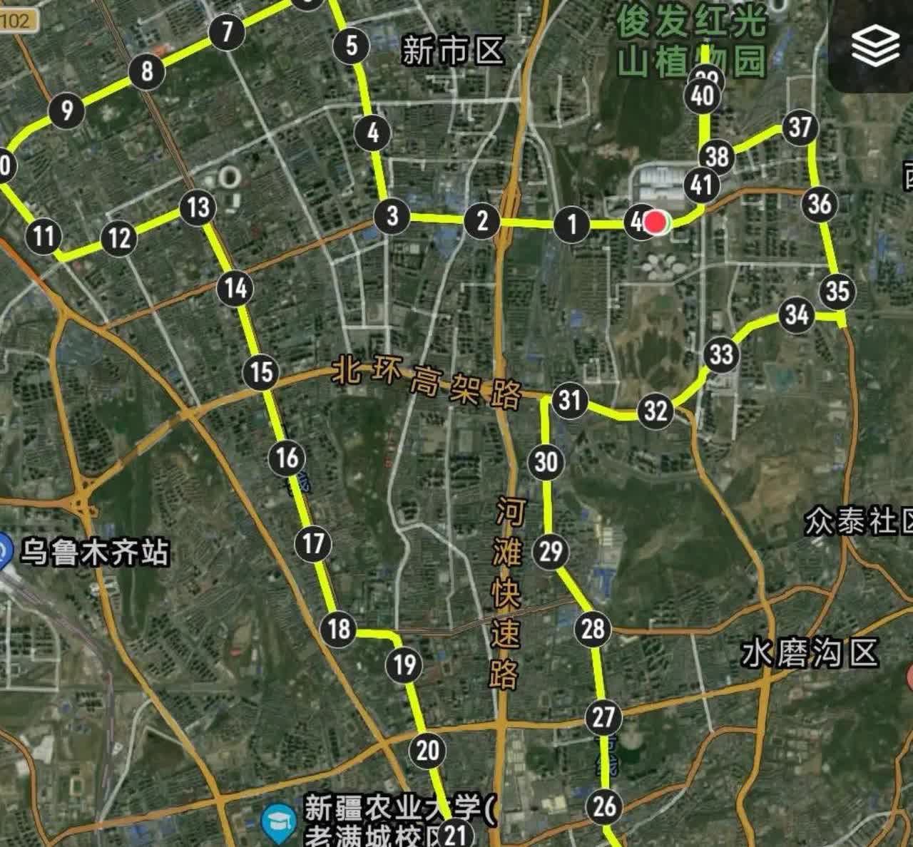 近日乌鲁木齐市公布出来8月31日将举行马拉松比赛，我一看马拉松路线，30多公里，