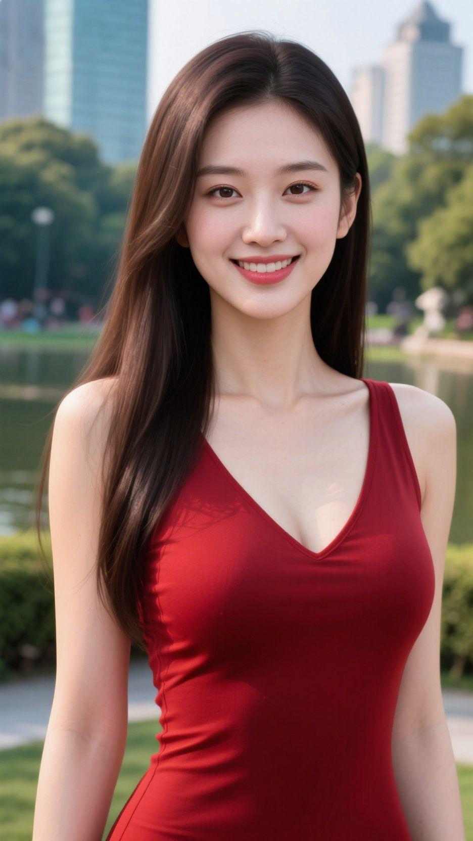 《湖畔夏风轻》风携着夏的爽，轻掠湖面——波纹是漾开的绿绸，把天光浸得透亮。