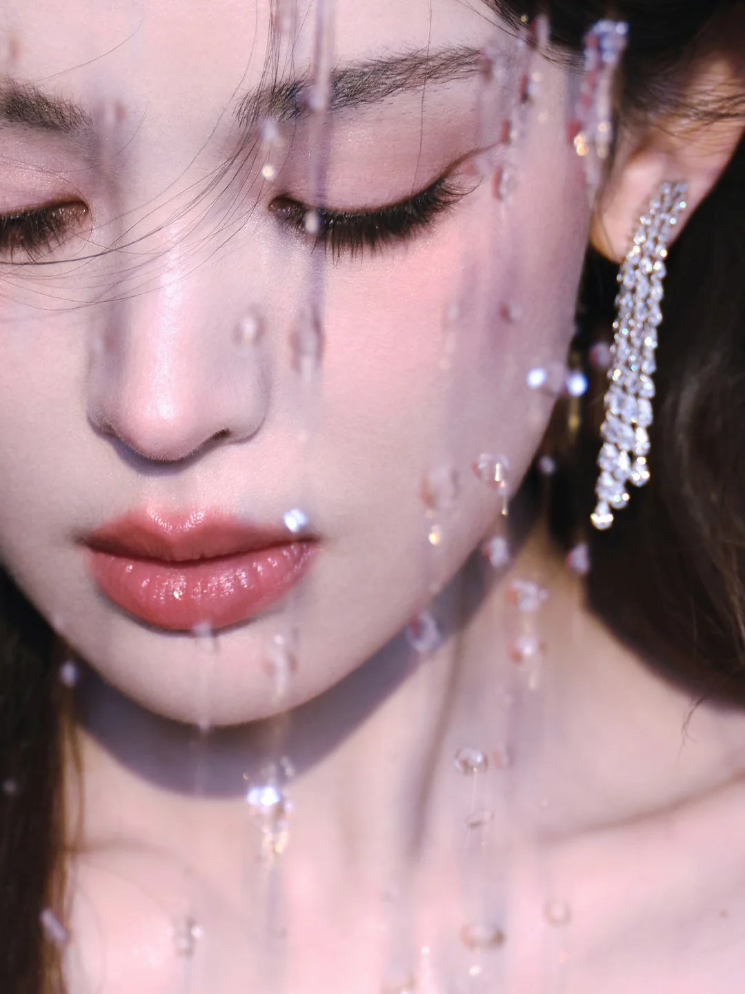 给娜扎做的氛围微卷发造型