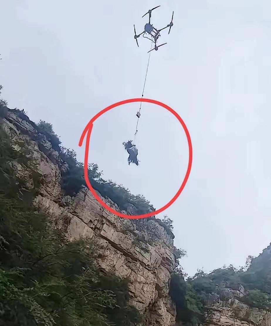 程梦圆找到了，不是民警发现的，也不是救援队发现的，而是附近的村民。一位老大爷
