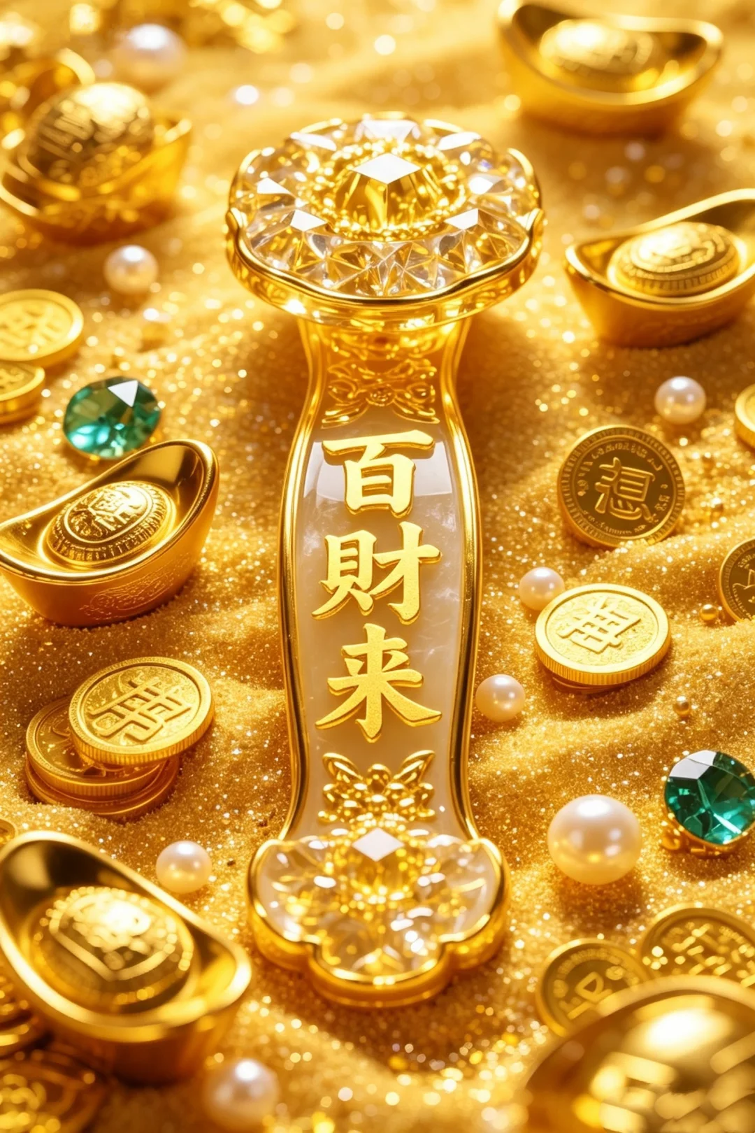 金光闪闪的图片壁纸