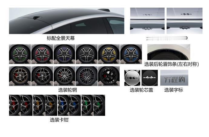 方程豹品牌首款轿车“方程S”现身工信部申报目录。新车长宽高为5060/1967/