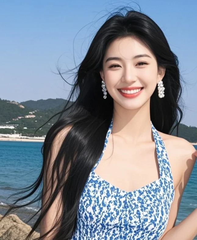 海风轻抚发丝，阳光亲吻脸庞的慵懒午后
