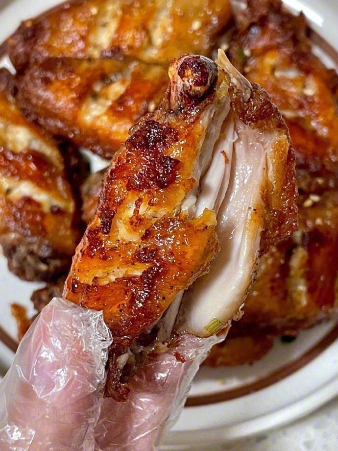 到底是谁发明的这个鸡翅做法...太香了‼️