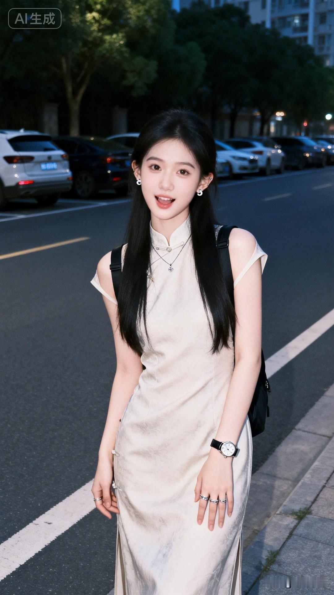 夜色如墨，泼满了整个世界，而美人如画，在这墨色中晕染出别样的风情。遥想杨贵妃承