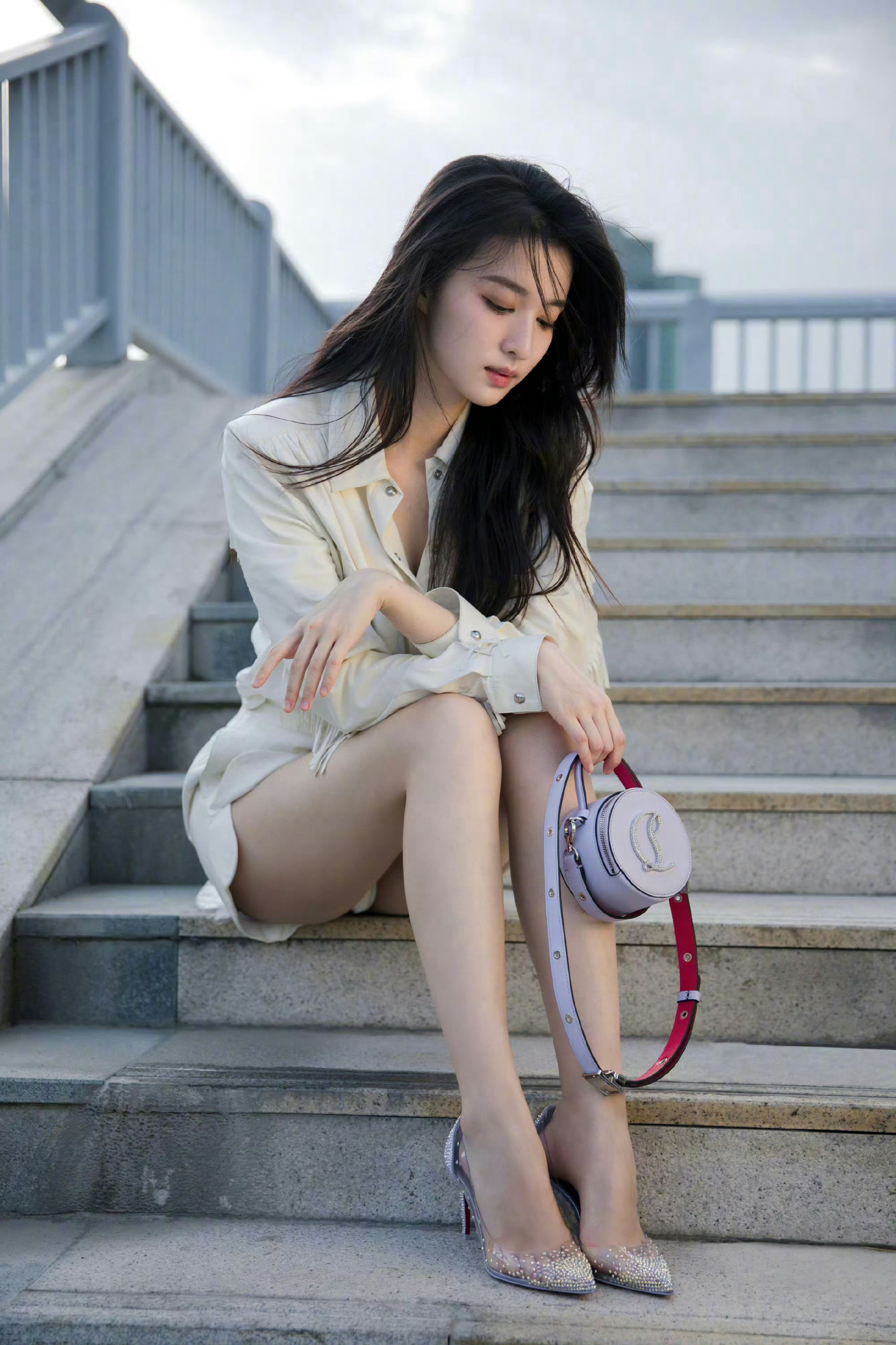 好爱王楚然这种大架子身材不愧是山东女人