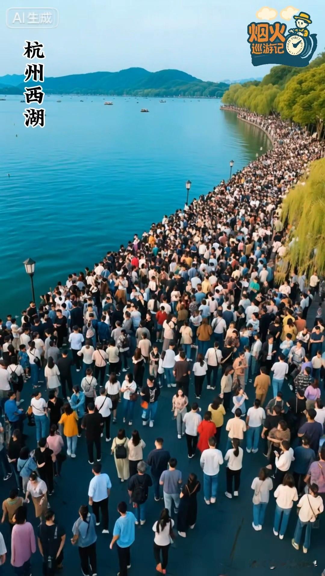 同质化严重，到哪里都一样！节假日人从众奔赴热门景区，那就是纯粹找罪受！你看看