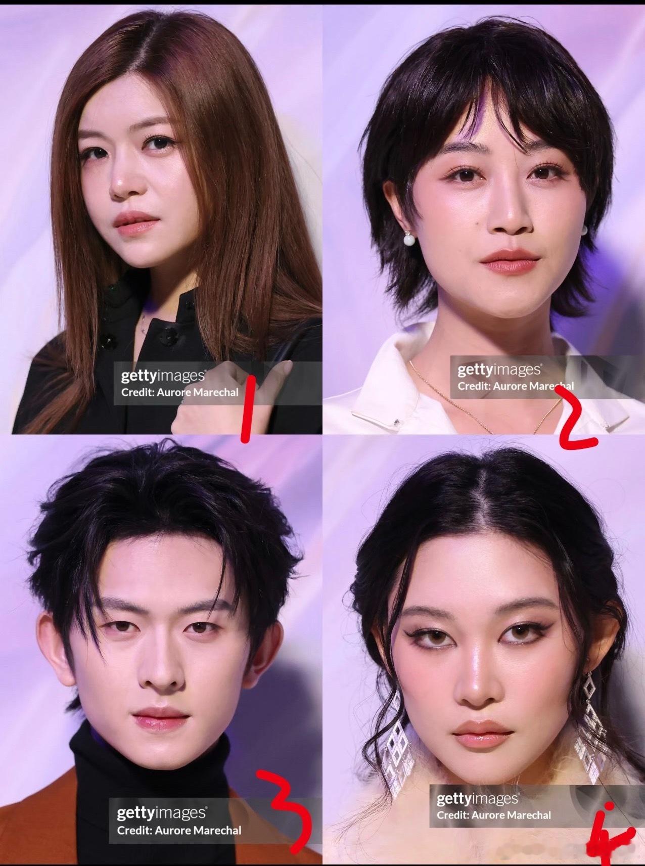 这四张脸，真不太好选啊[笑着哭]谁最符合你们审美呢？​​​