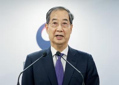 韩德洙宣布辞去总统代行职务，正式参选！韩国国务总理、总统权限代行韩德洙于5月