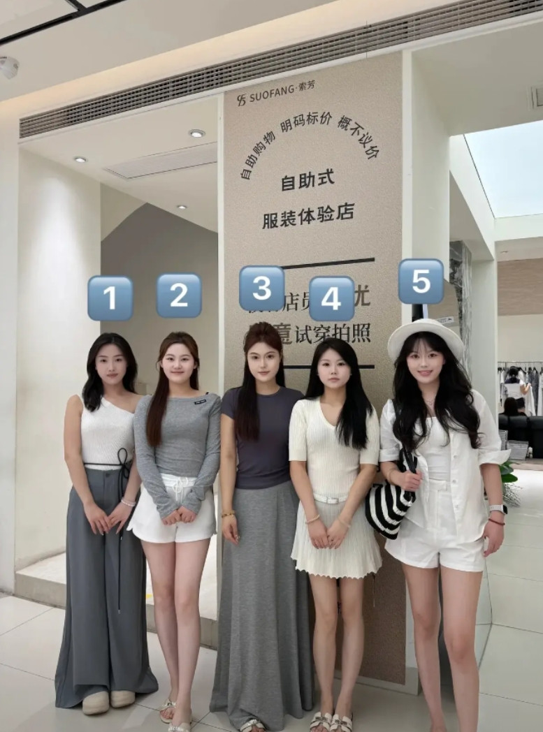 如果没有其他选择，必须从五个中选一个做女朋友，你会选择谁？