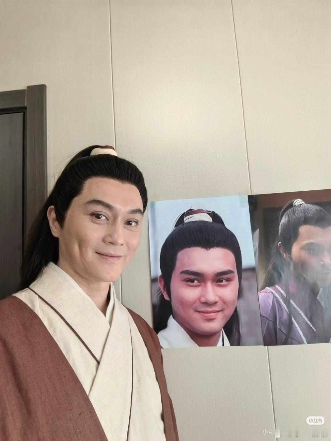 #张智霖#33年前靖哥哥和33年后的靖哥哥，一点也没多大变化，还是我们的靖哥哥​