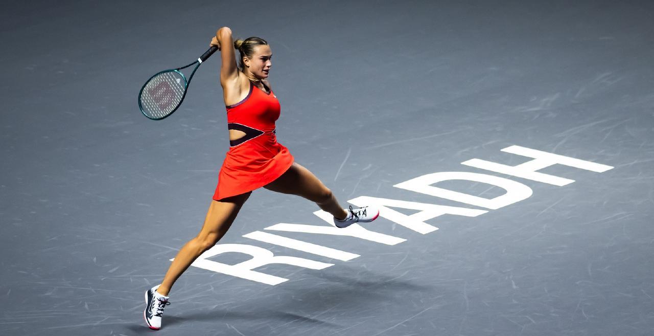 萨巴伦卡，两连胜！虽然被拖入决胜盘、决胜盘又先被破发，但萨巴伦卡还是2-1有惊