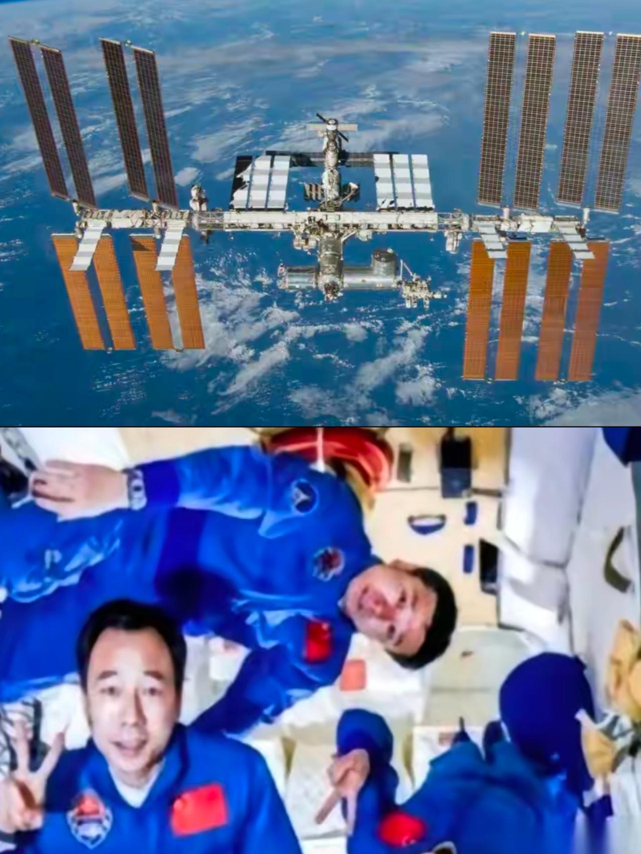 聊聊中国空间站。最近网上特安静，没人提了。有人悄悄说，“没脸提，跟国际空间站差