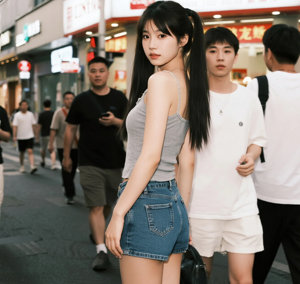 「当镜头对准她：街拍里的故事感」