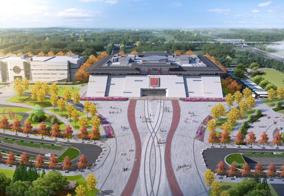 荆州新博物馆太晖路设计藏惊喜下穿+调头坡道荆州首例关注荆州新博物馆的朋友注意