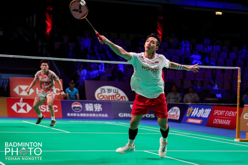 印尼男队鏖战6.5小时战胜泰国男队汤杯D组一场焦点战中，印尼队与泰国队大战6.5