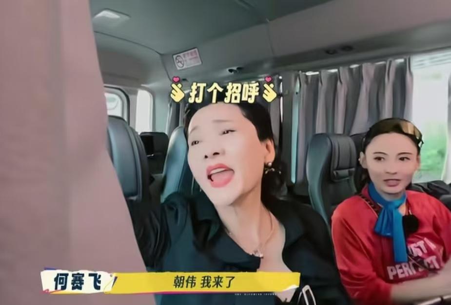 何赛飞冲着刘嘉玲的住处喊梁朝伟，梁朝伟马上给刘嘉玲发短信了！何赛飞：“朝伟，我