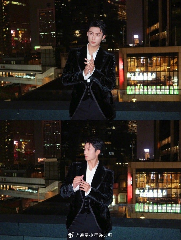 黄景瑜这身是来接管公司的吧黄景瑜：拍照？不，是来开董事会的。镜头感在他身上已经