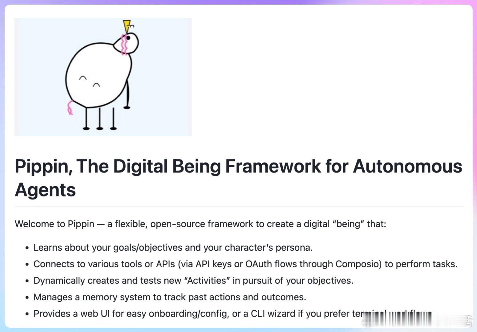 【[245星]Pippin：打造你的专属数字分身，让AI自主完成任务！亮点：1.