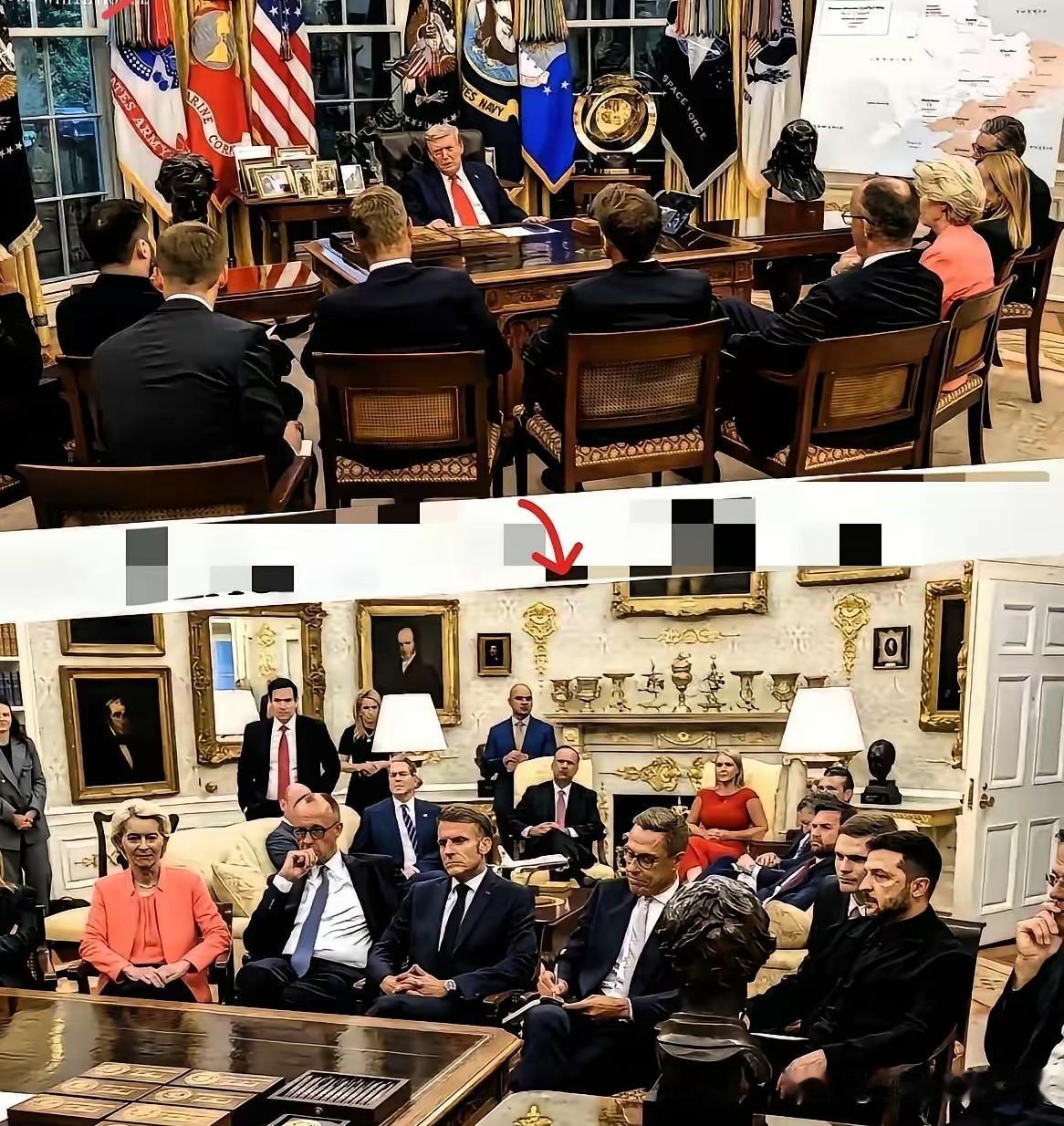 这组照片一出，让一众欧洲国家的人都要尴尬不已！这哪里还是友好会谈啊，分明就像是