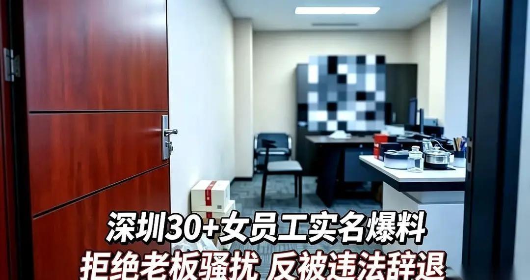 深圳一家科技公司，最近网上曝出的一个事，看得人后背发凉。已婚老板看上三十多岁