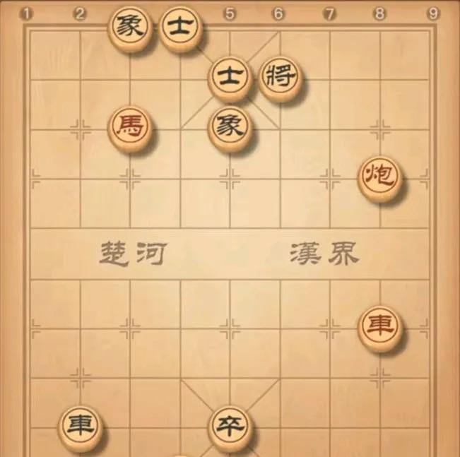 五步就可以绝杀的棋，下棋就好比打仗，把敌人控制在一定的范围，使活动空间越来越少，