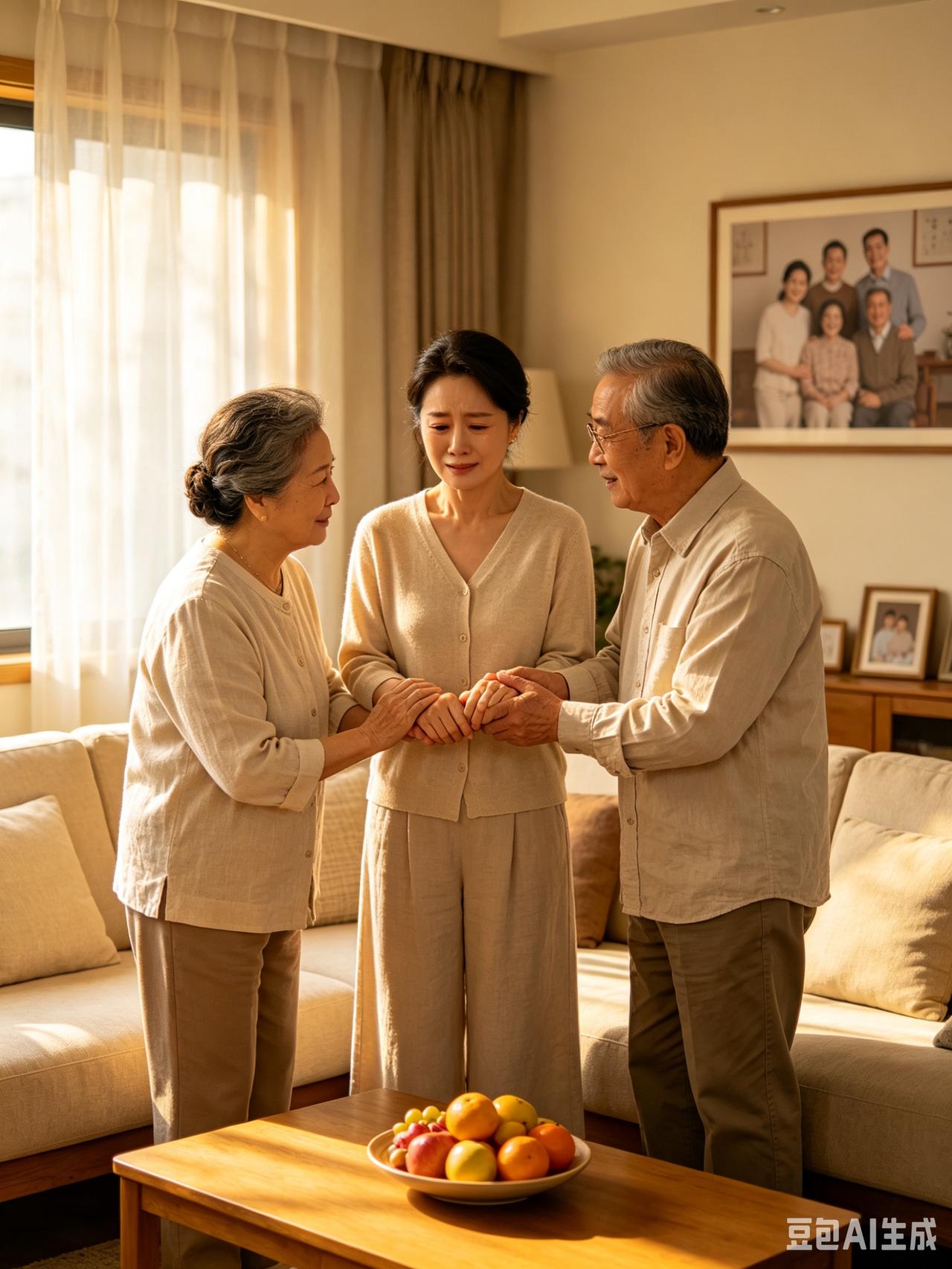 同事今年才35岁，老公工伤去世了，她以为以后再也没有家了，公司给了100万，公公