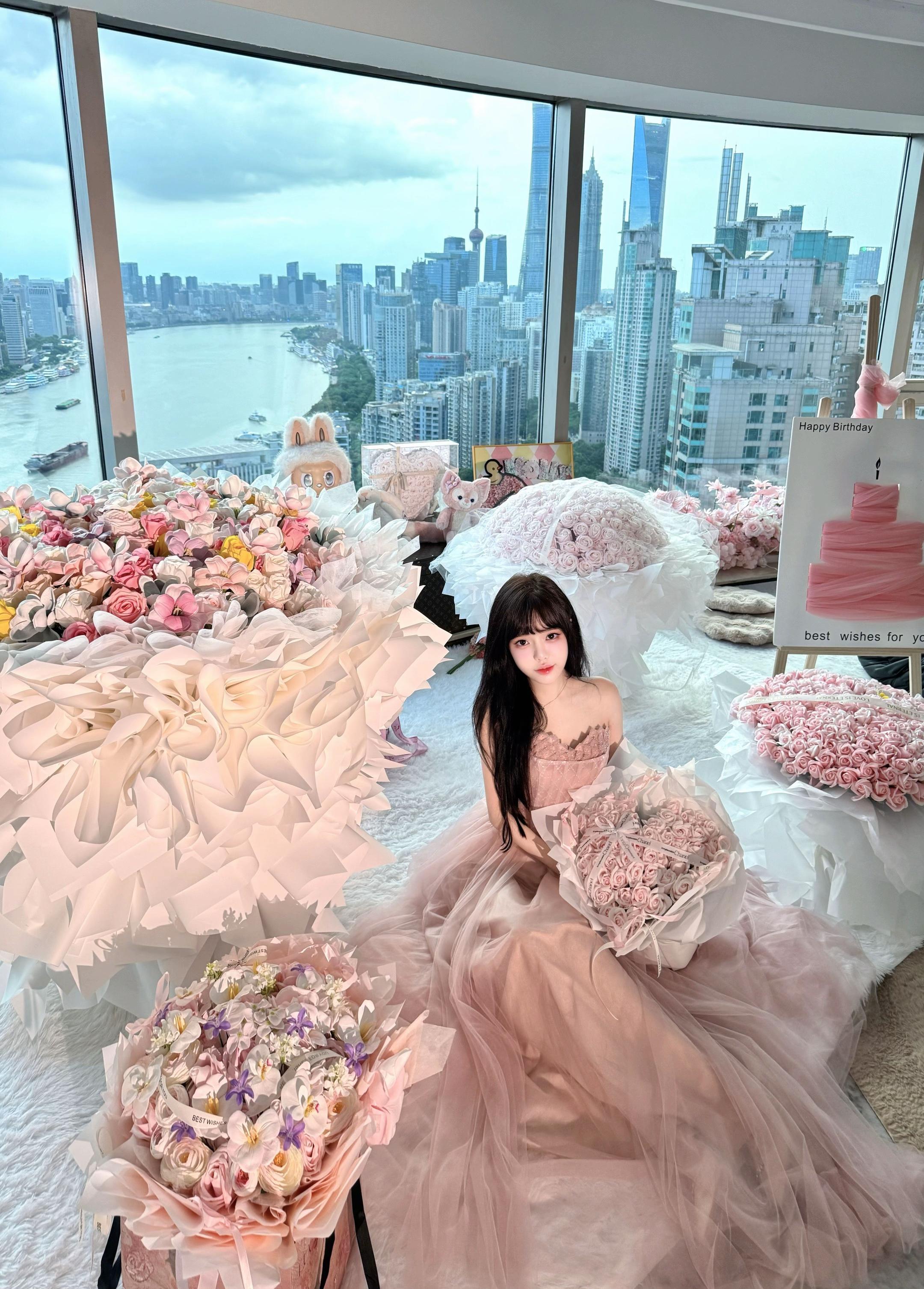 上海也能拍到美美哒生日照啦