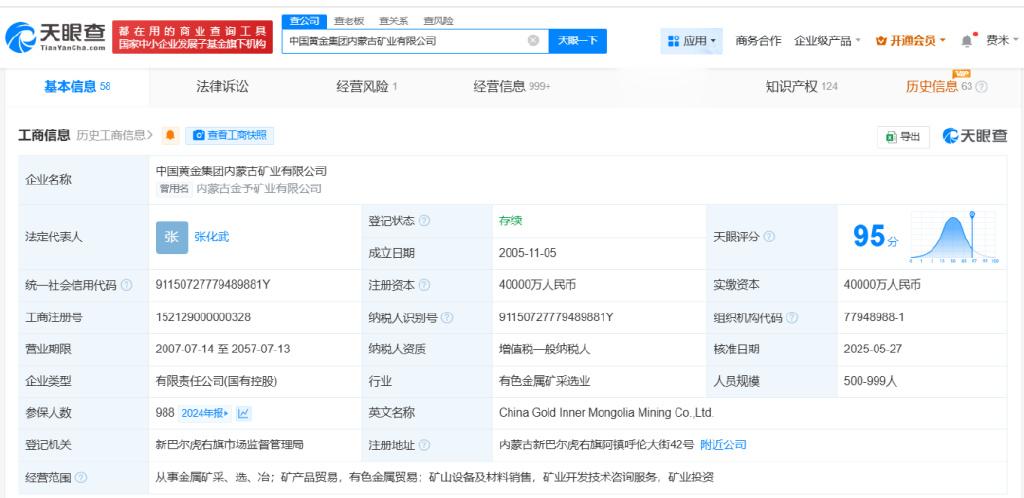 中金黄金大跌超7%, 市值蒸发42亿