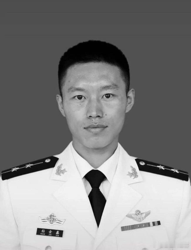 让我们一起缅怀英雄，海军飞行员任永涛、粘金鑫。当时他们本有时间逃生，可为避免群众伤亡，他们选择迫降。