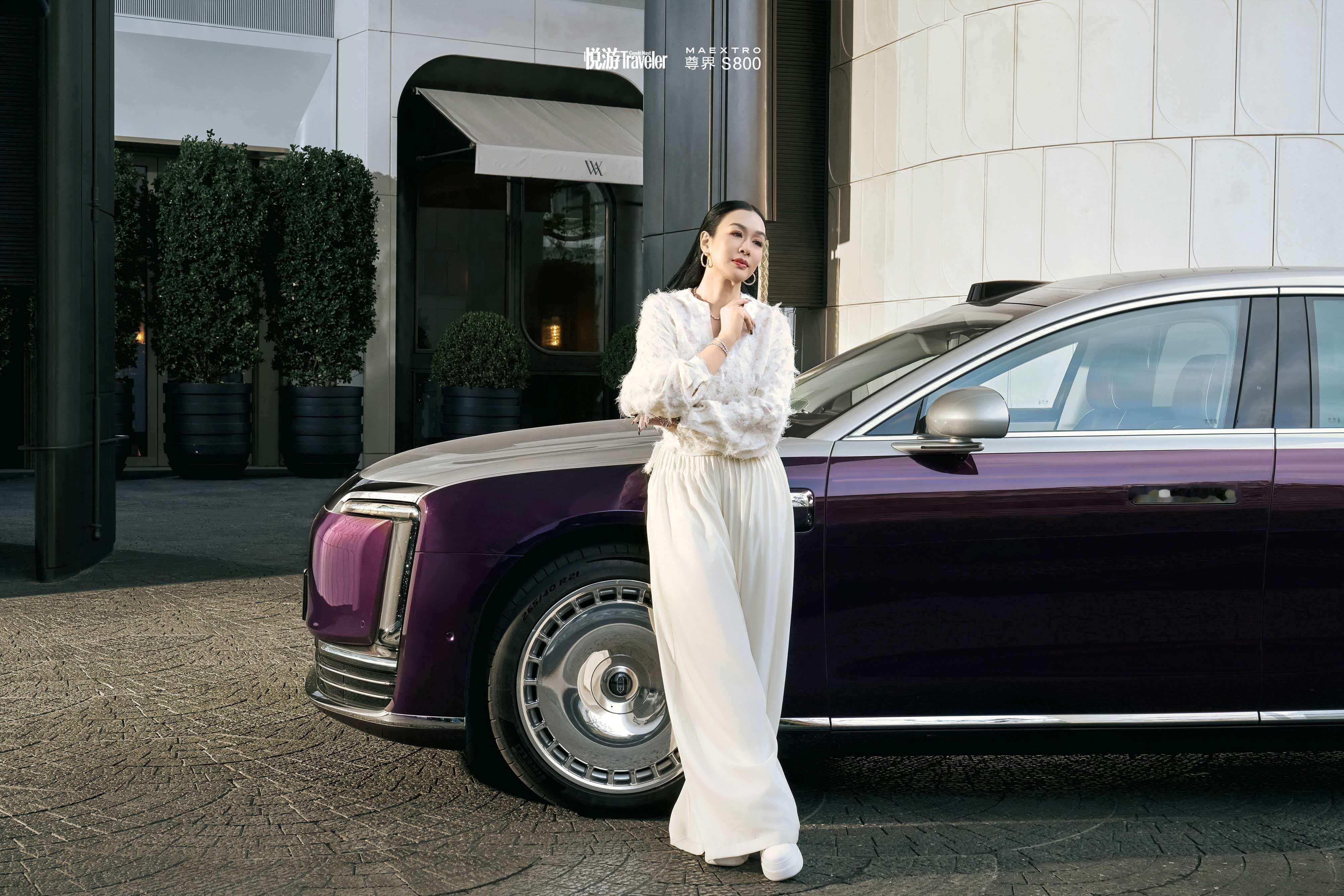 真正的奢侈，是喧嚣中独享一份静。钟丽缇与尊界S800的相遇，便是一场关于优雅的默
