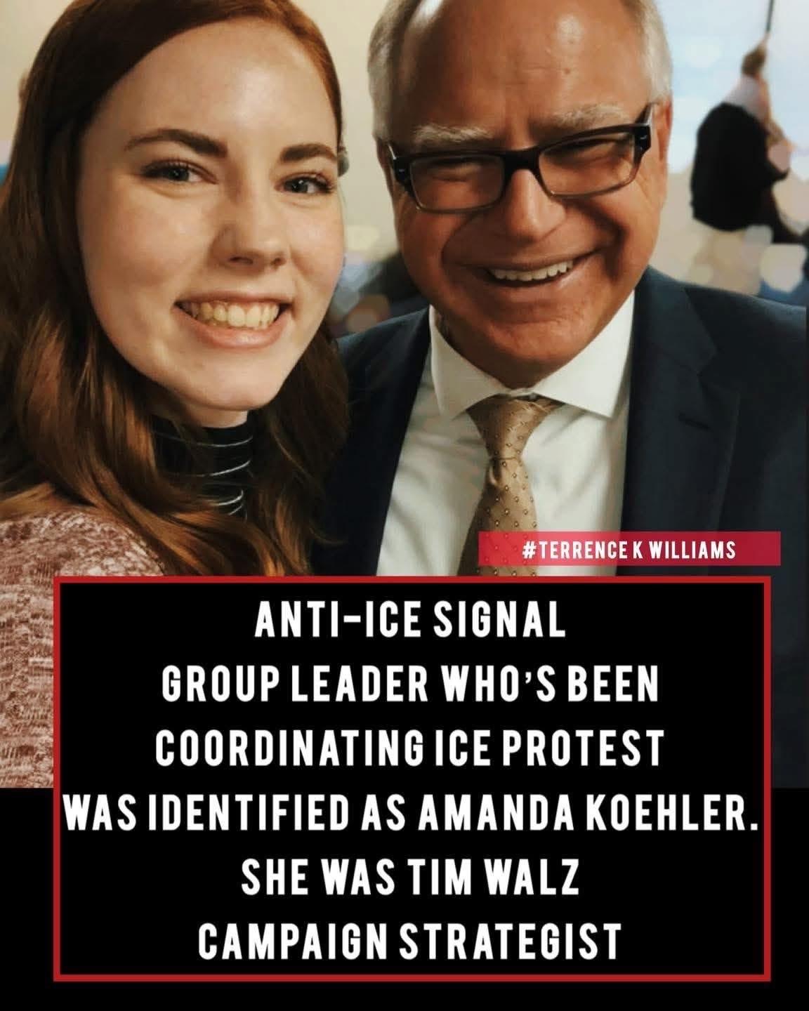 劲爆大新闻网传疯了🔥：协调反移民及海关执法局（ICE）抗议活动的“反ICE信号