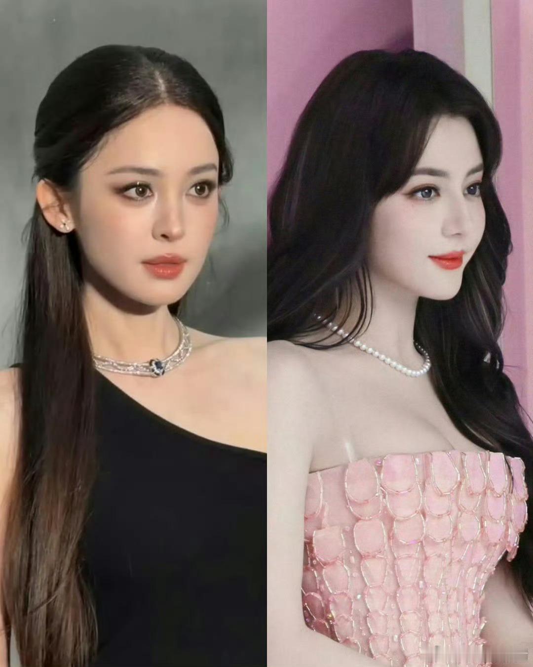 留几手说娜扎比热巴好看两位都是大美女了