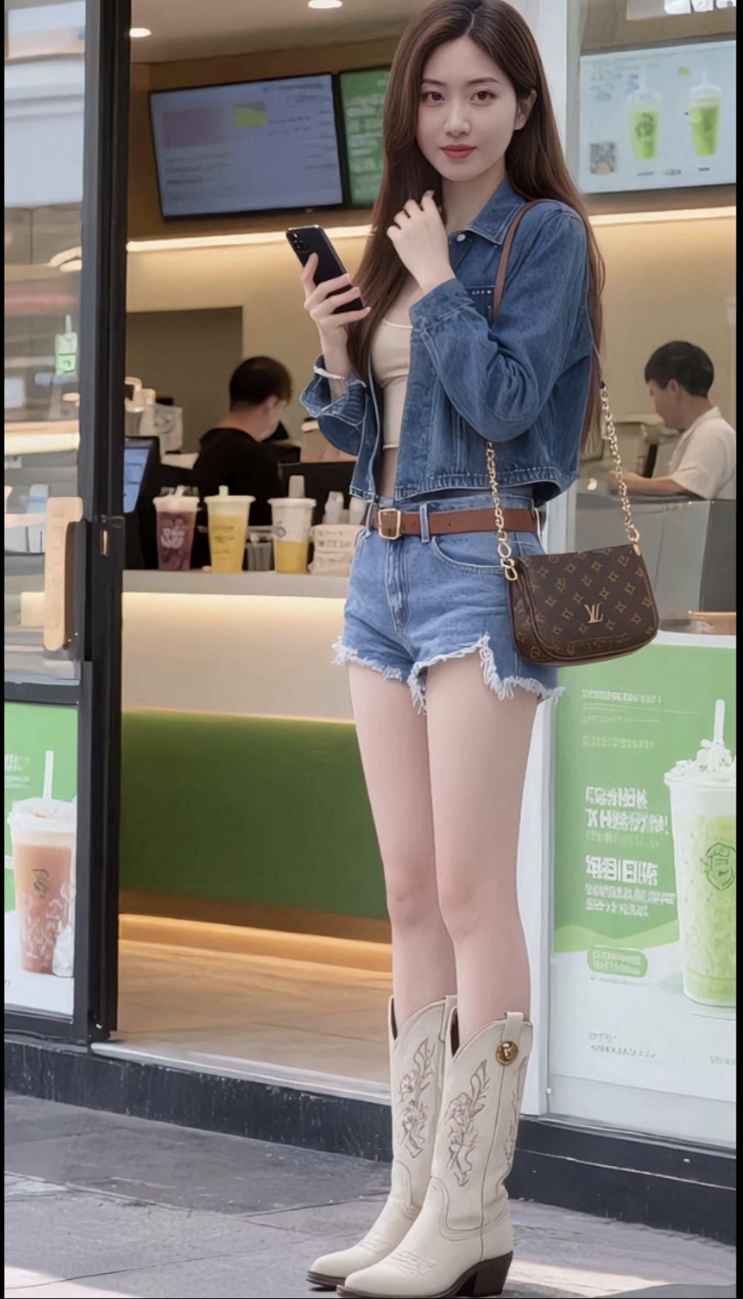 在穿搭上如何穿出高级感?原来普通人也能轻松拿捏的高级感，藏在这套牛仔穿搭里！