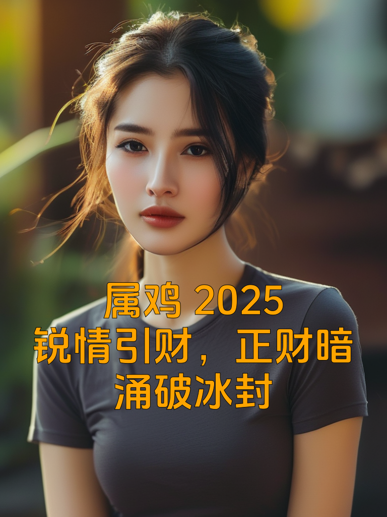 属鸡2025：锐情引财，正财暗涌破冰封