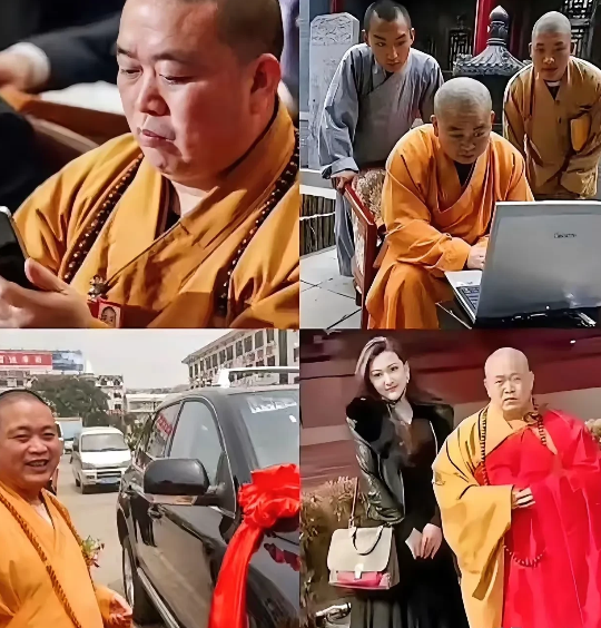 少林寺的主持，居然长期与多名女性保持不正当关系，甚至育有私生子。真没想到，这位大