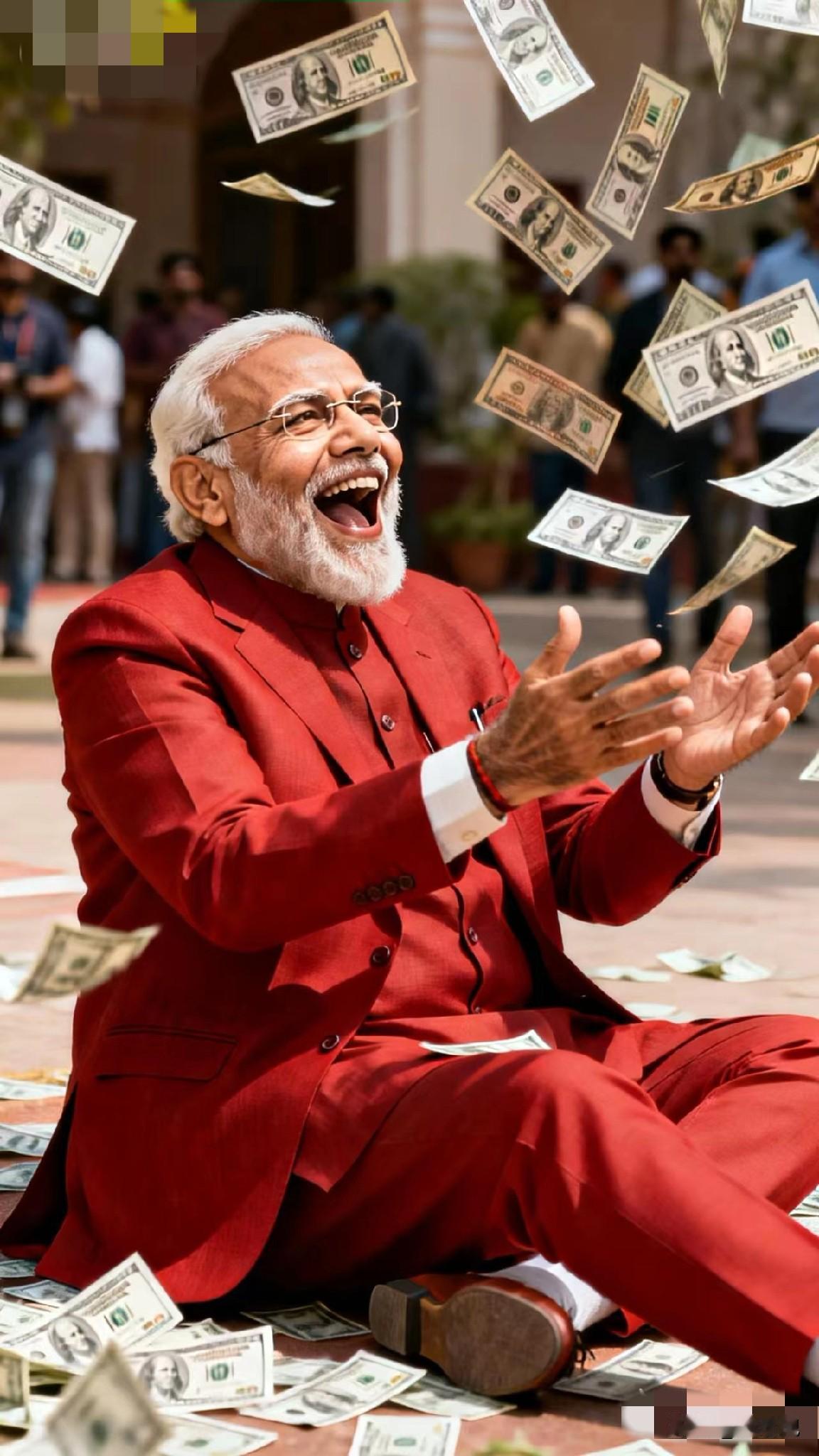 这超越，我笑了！12月29日，印度新闻信息局发布年终经济评估报告，高调宣布国内生