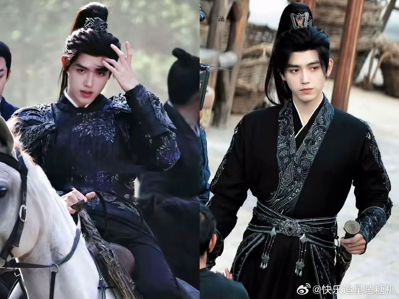 《白日提灯》的女主没问题，《白日提灯》的妆造也没问题，陈飞宇也很帅，但是他这样一